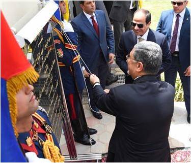 افتتاح محطة غرب أسيوط الغازية لانتاج الكهرباء ومحطات اخرى ......