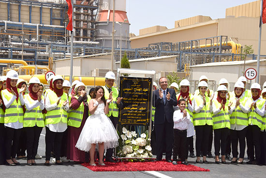 افتتاح محطة كهرباء بني سويف قدرة 4800 ميجاوات.....